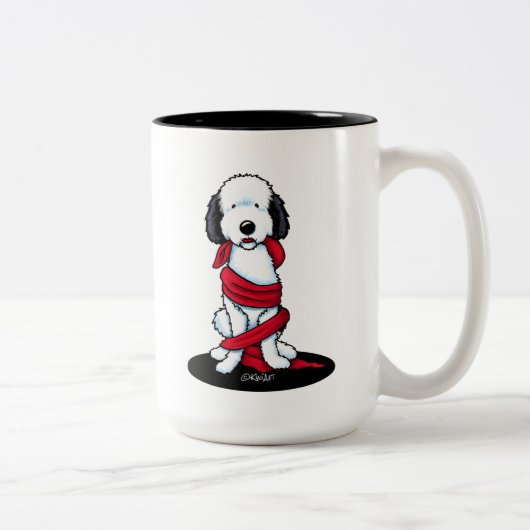 2 Couleurs Tasse KiniArt Doodle (Droit)