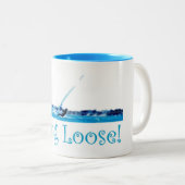 2 Couleurs Tasse lâche de Winsurfing de coup (Devant droit)
