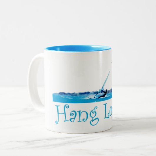 2 Couleurs Tasse lâche de Winsurfing de coup (Devant gauche)