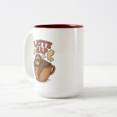 2 Couleurs Tasse Latte Nap café (Devant gauche)