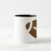 2 Couleurs Tasse - le football (Centre)