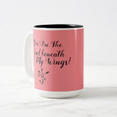 2 Couleurs Tasse Le Vent Sous Mes Ailes (Devant gauche)