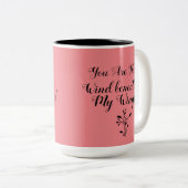2 Couleurs Tasse Le Vent Sous Mes Ailes (Devant droit)