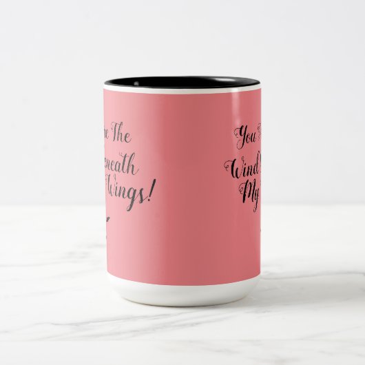 2 Couleurs Tasse Le Vent Sous Mes Ailes (Centre)