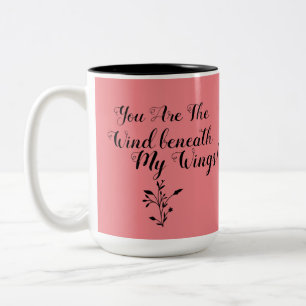 2 Couleurs Tasse Le Vent Sous Mes Ailes