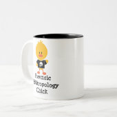 2 Couleurs Tasse légale de poussin d'anthropologie (Devant gauche)