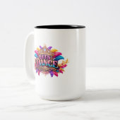 2 Couleurs Tasse Let's Dance (Devant gauche)