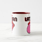 2 Couleurs Tasse letton (Centre)