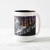 2 Couleurs Tasse libre de talon (Devant droit)