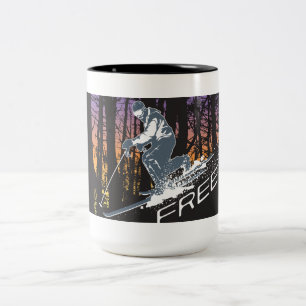 2 Couleurs Tasse libre de talon