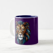 2 Couleurs tasse lion (Devant gauche)