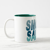 2 Couleurs Tasse lisse de navigation (Gauche)