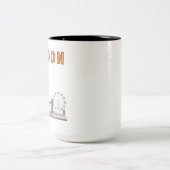2 Couleurs Tasse Londres Skyline Deux Tons 15 oz. (Centre)