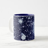2 Couleurs Tasse Longue Nuit d'Hiver (Devant gauche)