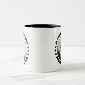 2 Couleurs Tasse Loup (Centre)
