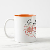 2 Couleurs Tasse Love Faith Aloha Torch Ginger (Gauche)
