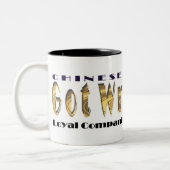 2 Couleurs Tasse loyale de compagnons (Gauche)