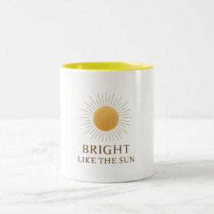 2 Couleurs Tasse - Lumineuse comme le soleil