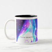 2 Couleurs Tasse magenta de dimension d'UFO (Gauche)