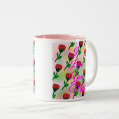 2 Couleurs Tasse magique (Devant droit)