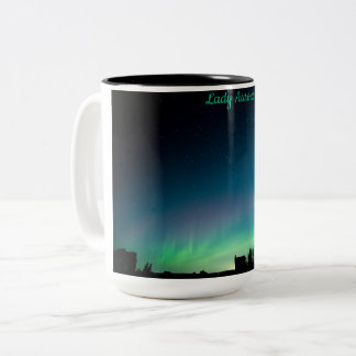 2 Couleurs Tasse magique "Lady Aurora" Aurores boréales