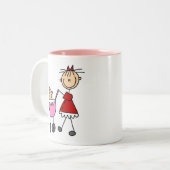 2 Couleurs Tasse Maman Et Bébé (Devant gauche)