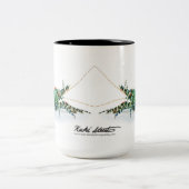 2 Couleurs Tasse marbrée de crevette (Centre)