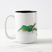 2 Couleurs Tasse marbrée de crevette (Gauche)