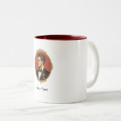 2 Couleurs Tasse - Marié (Devant droit)