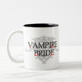 2 Couleurs Tasse Mariée Vampire (Gauche)