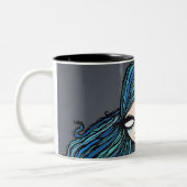 2 Couleurs Tasse "maritime", noire (Gauche)