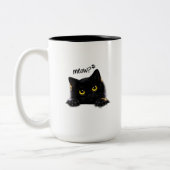 2 Couleurs Tasse Matin Miaou (Gauche)