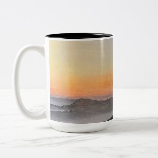 2 Couleurs Tasse Matinale Méditative (Gauche)