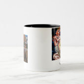 2 Couleurs Tasse maya de Cofee (Centre)