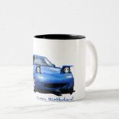 2 Couleurs Tasse Mazda Miata (Devant droit)