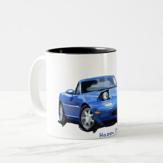 2 Couleurs Tasse Mazda Miata (Devant gauche)