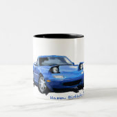 2 Couleurs Tasse Mazda Miata (Centre)