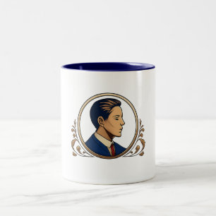 2 Couleurs Tasse - Mec