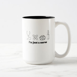 2 Couleurs Tasse Médicale Minimale de Citation d'Infirmière D