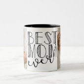 2 Couleurs Tasse Meilleure Maman (Centre)
