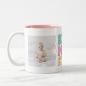 2 Couleurs Tasse | MEILLEURE MÈRE JAMAIS (Gauche)