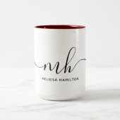 2 Couleurs Tasse Melissa Hamilton (Centre)