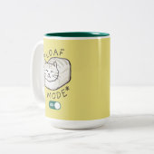 2 Couleurs Tasse Mème Chat Mignon Mode Pain Activé (Devant gauche)