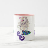 2 Couleurs Tasse Mermaid Amethyste (Centre)