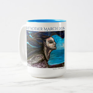 2 Couleurs Tasse Mermaid de la Grande Marche des Mères
