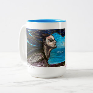 2 Couleurs Tasse Mermaid de la Grande Marche des Mères