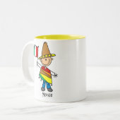 2 Couleurs Tasse Mexique (Devant gauche)