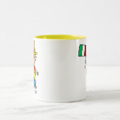 2 Couleurs Tasse Mexique (Centre)