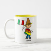 2 Couleurs Tasse Mexique (Gauche)