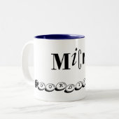 2 Couleurs Tasse micro de coordonnateur (Devant gauche)